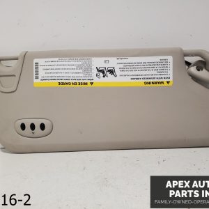 OEM 2011-2014 Dodge Journey 2.4L Sun Visor Driver Left Side  W Homelink Light