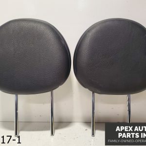 OEM 2007-2010 Mini Cooper Clubman R55 1.6L Front Sport Seat Headrest Set Black