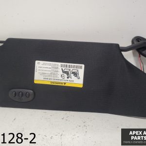 OEM 2011-2014 Chrysler 200 3.6L Driver Sun Visor Mirror Left Sunvisor Black