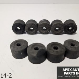 OEM 2009-2012 Volkswagen CC 4.4L WHEEL RIM LUG NUT BOLTS CAP COVER SET OF 9