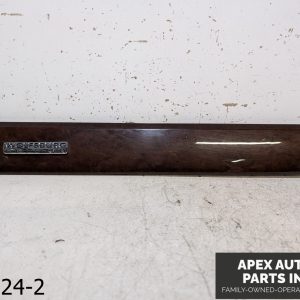 OEM 2004-2007 Volkswagen Touareg 4.2L FRONT PASSENGER RIGHT DASH WOOD TRIM PANEL
