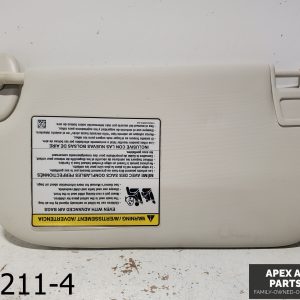 OEM 2017-2019 Ford Escape 1.5L Passenger Right Side Sun Visor Beige