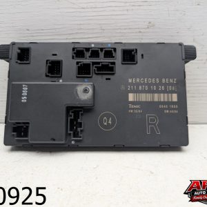 OEM 2006 Mercedes E-350 3.5L Front Right Passenger Door Controller Module