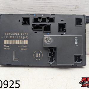 OEM 2006 Mercedes E-350 3.5L Front Left Driver Door Controller Module