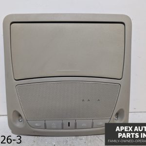 OEM 2016-2019 Nissan Sentra 1.8L Overhead Roof Console w/o Sunroof Gray