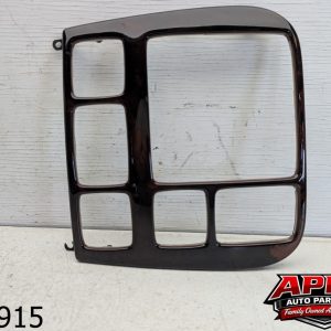 OEM 2001 Mercedes S500 5.0L RADIO DUAL CLIMATE CONTROL NAV TRIM BEZEL