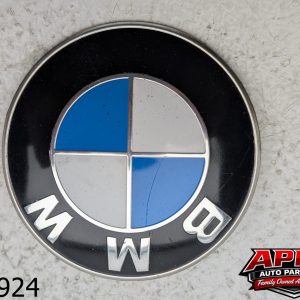 OEM 1989 BMW 535i Front Rear Round Emblem Badge Logo
