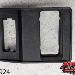 OEM 1989 BMW 535i Headlight switch surrounding trim black for LHD vehicle