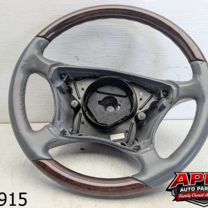 OEM 2001 Mercedes S500 5.0L DRIVER LEFT STEERING WHEEL GRAY