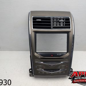 OEM 2013 Lincoln MKX 3.7L Radio Receiver Climate Air Vent Bezel Panel Trim