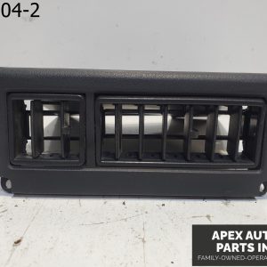 OEM 1984 Pontiac Fiero Black Dash Corner Vent Set