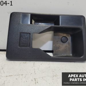OEM 1984 Pontiac Fiero Power Door Lock Handle Trim OEM