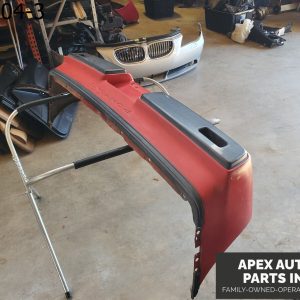 *NO SHIPPING* OEM 1984 Pontiac Fiero RED REAR COVER Bumper Assembly