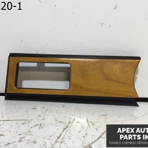 OEM 1990 Cadillac Allante Dash Trim Cluster Switch Panel Bezel Wood