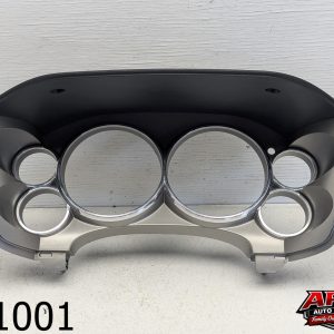 OEM 2011 GMC Sierra 5.3L Speedometer Cluster Cover Bezel Trim Gray