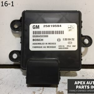 OEM 2007 GMC Acadia Driver Assist Park Control Module 25819594