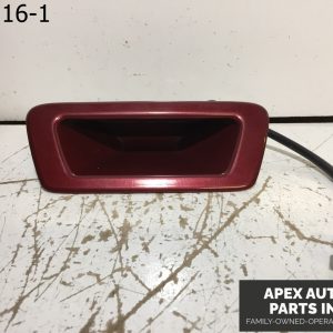 OEM 2007 GMC Acadia Liftgate Tailgate Rear Door End Handle Red 25876062