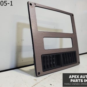 OEM Pontiac Fiero 1985 Center Heater AC Radio Climate Control Vents Trim