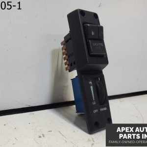 OEM Pontiac Fiero 1985  HEADLIGHT DASH DIMMER LIGHT SWITCH BEZEL + OEM + 100%