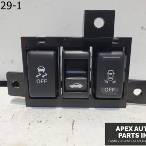 10 11 12 13 INFINITI G37 Sedan TCS Off/ TRUNK RELEASE/ BACK UP SENSOR SWITCH OEM