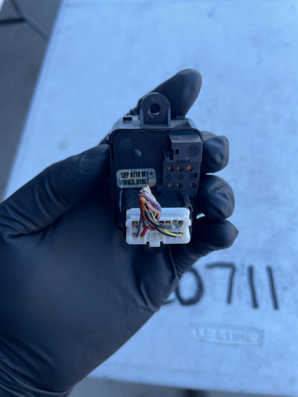 2004 2005 2006 Acura TL Side Wing Mirror Power Adjust & Heat Toggle Button OEM - Image 5