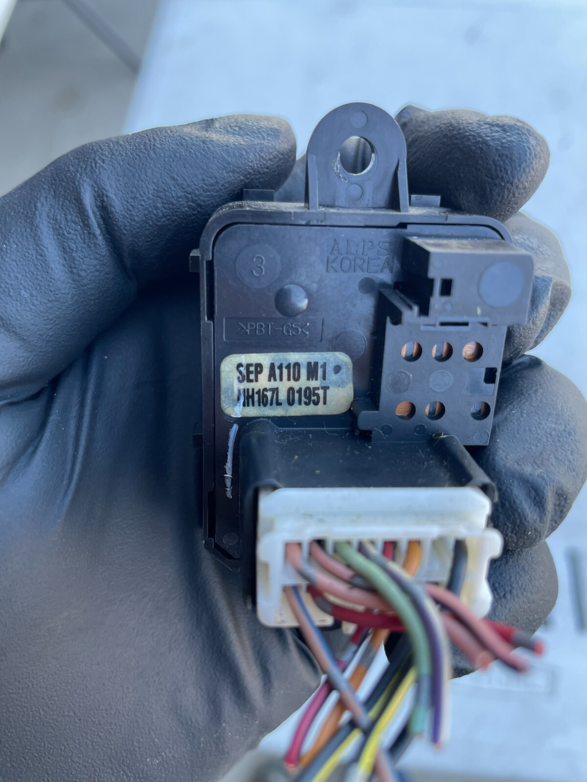 2004 2005 2006 Acura TL Side Wing Mirror Power Adjust & Heat Toggle Button OEM - Image 7