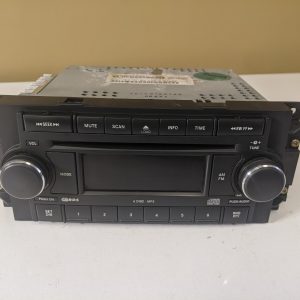 2006 2007 Jeep Grand Cherokee Navigation Receiver 6 Disc Player P05091176aa OEM