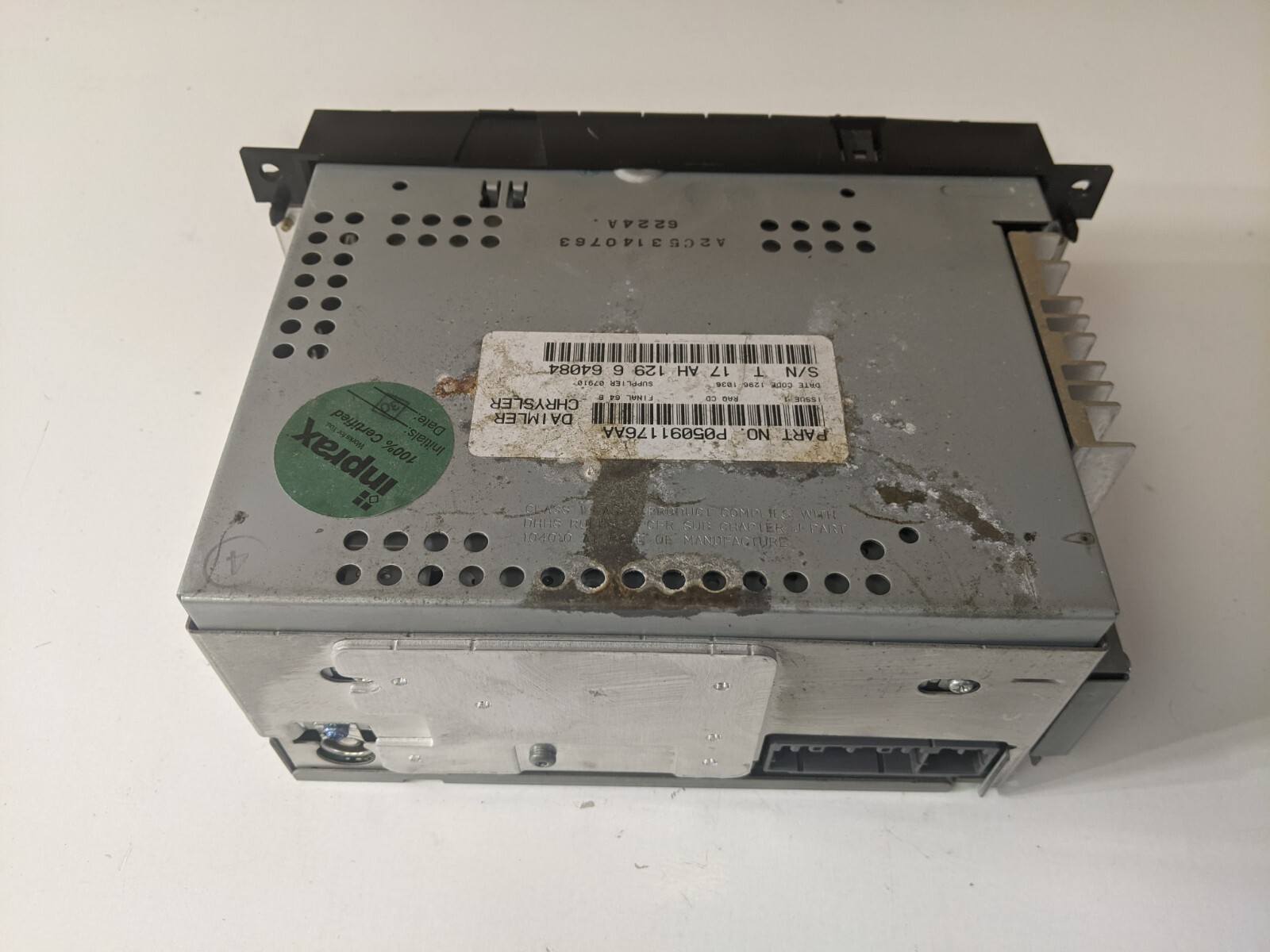 2006 2007 Jeep Grand Cherokee Navigation Receiver 6 Disc Player P05091176aa OEM - Image 5