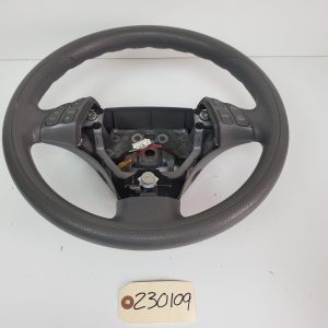 OEM 04-06 Mazda MPV Steering Wheel w/ Audio Sports Gray Mid Urethane