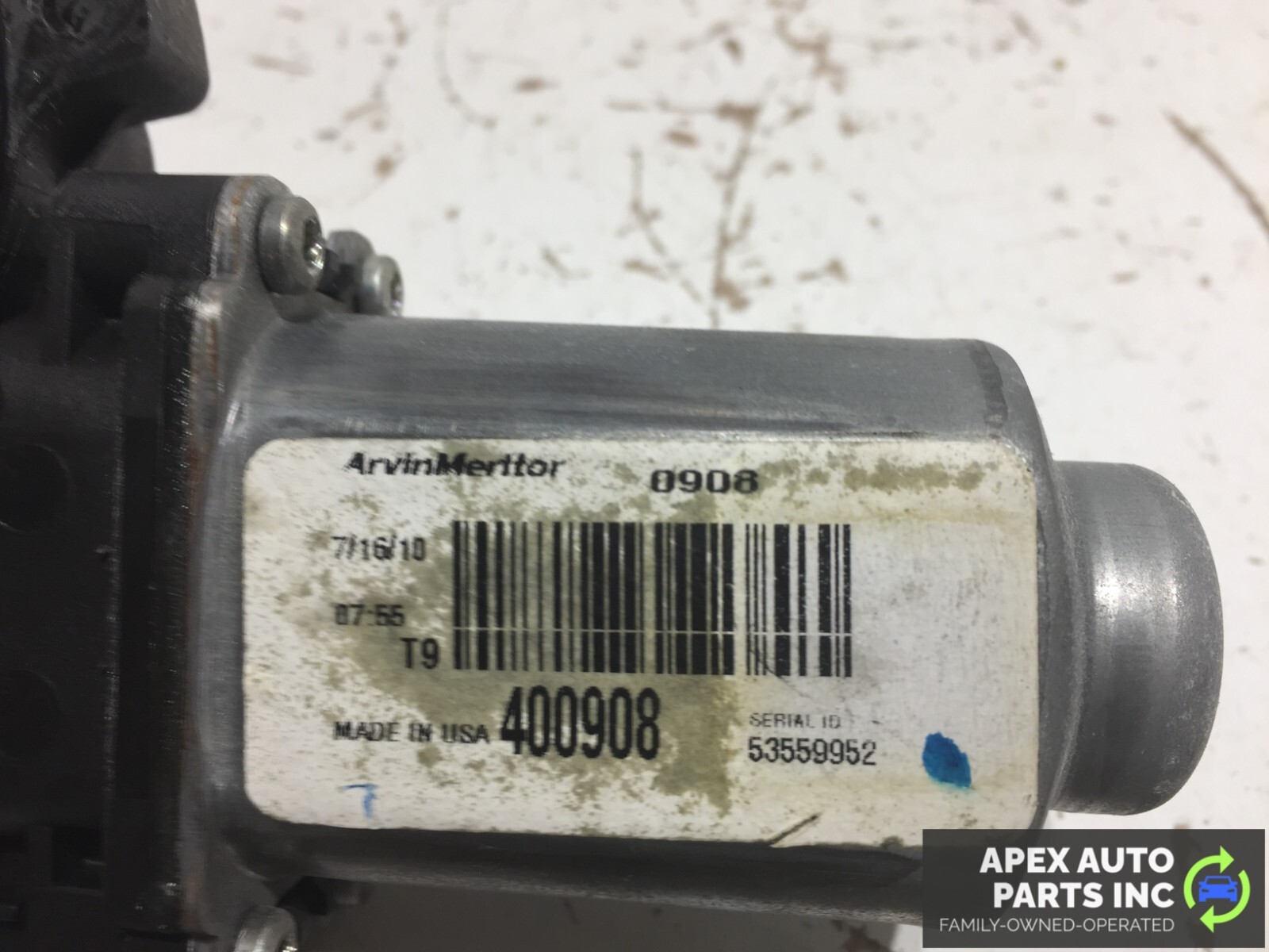 OEM 07 08 09 HYUNDAI SANTA FE REAR RIGHT WINDOW MOTOR 400908 - Image 7