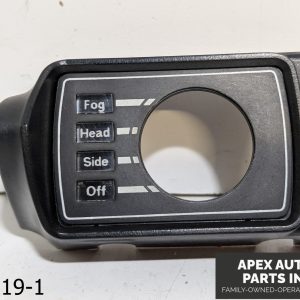 OEM 1980-1987 Jaguar XJ6 4.2L Headlight Fog Switch Bezel Trim