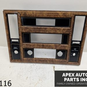 OEM 1981 Buick Riviera 5.0L Radio Climate Control Air Vent Bezel Trim