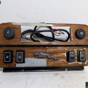 OEM 1984 Jaguar XJ6 4.2L switches fuel computer woodgrain simulate surround