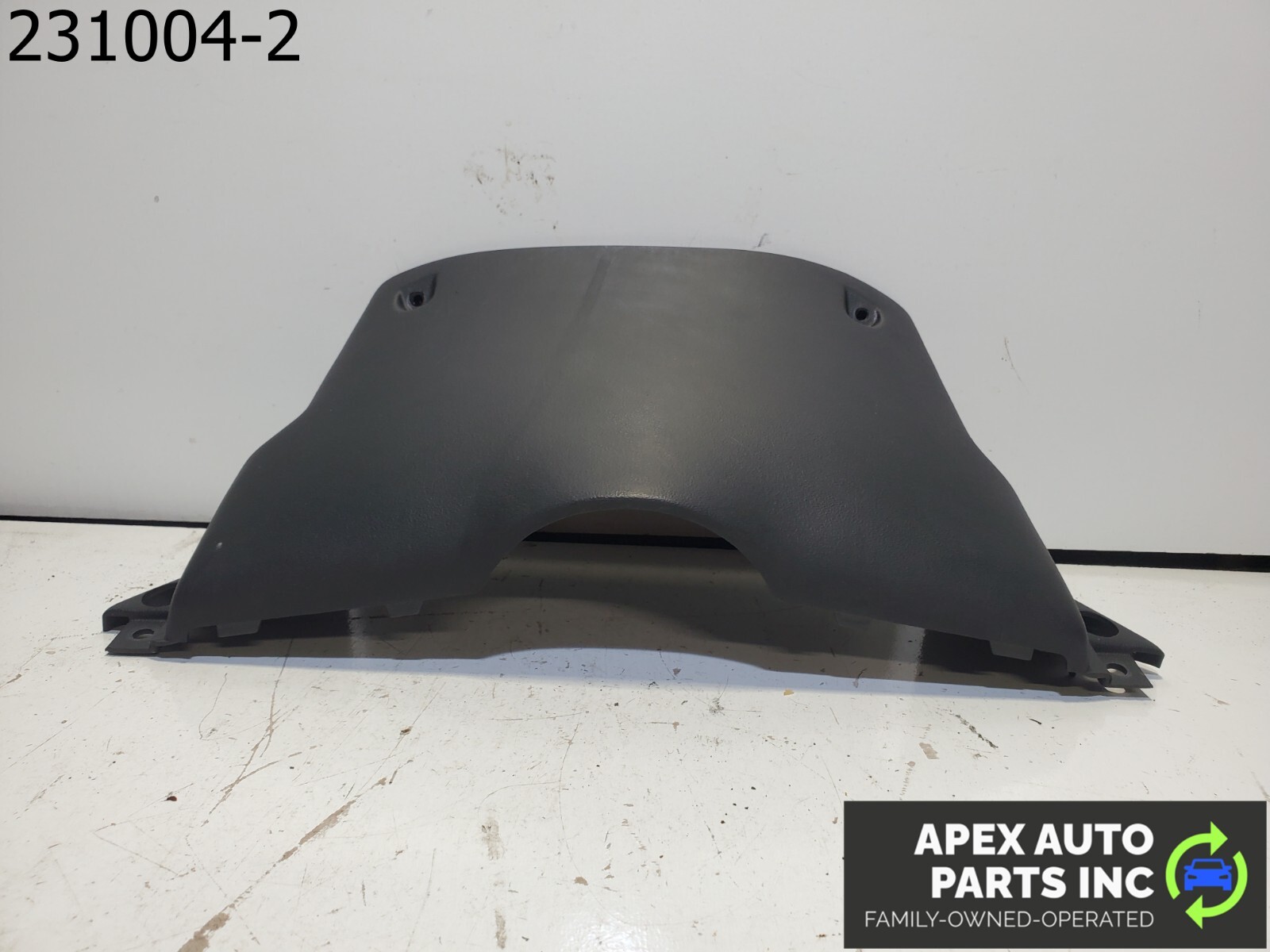 OEM 1984 Pontiac Fiero UNDER COLUMN DASH TRIM DARK GRAY 10021287 - Image 3