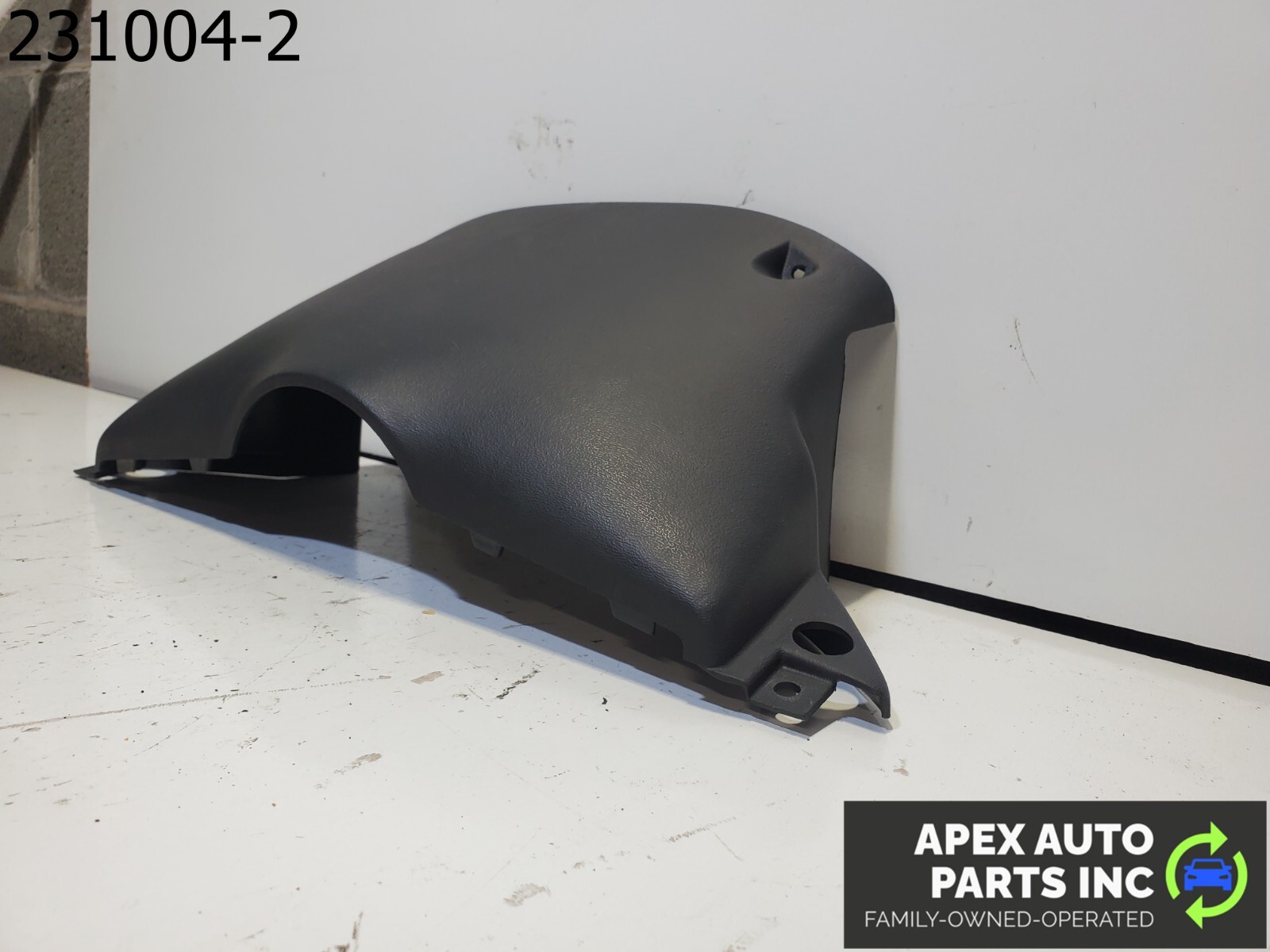 OEM 1984 Pontiac Fiero UNDER COLUMN DASH TRIM DARK GRAY 10021287 - Image 4