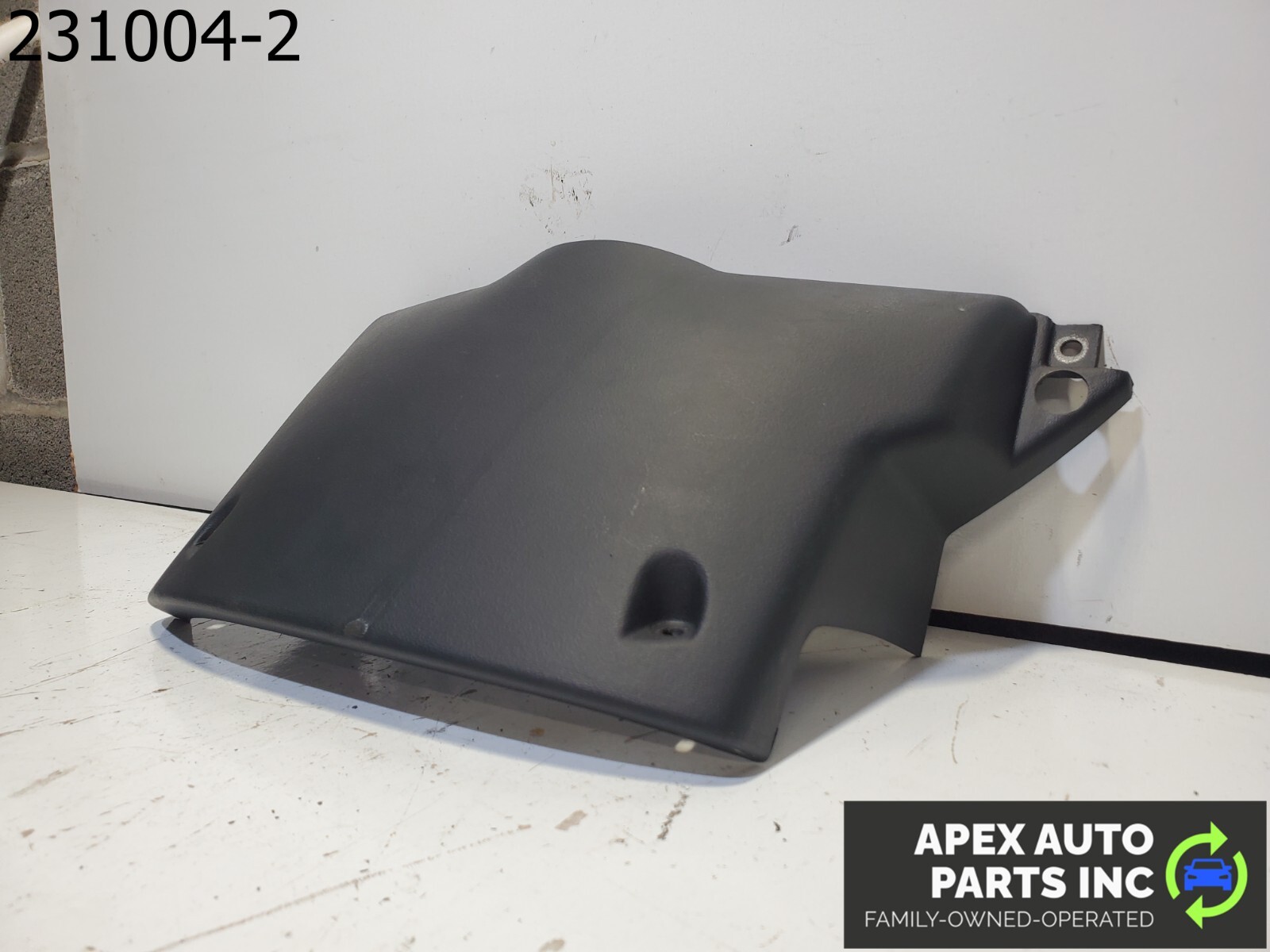 OEM 1984 Pontiac Fiero UNDER COLUMN DASH TRIM DARK GRAY 10021287 - Image 5