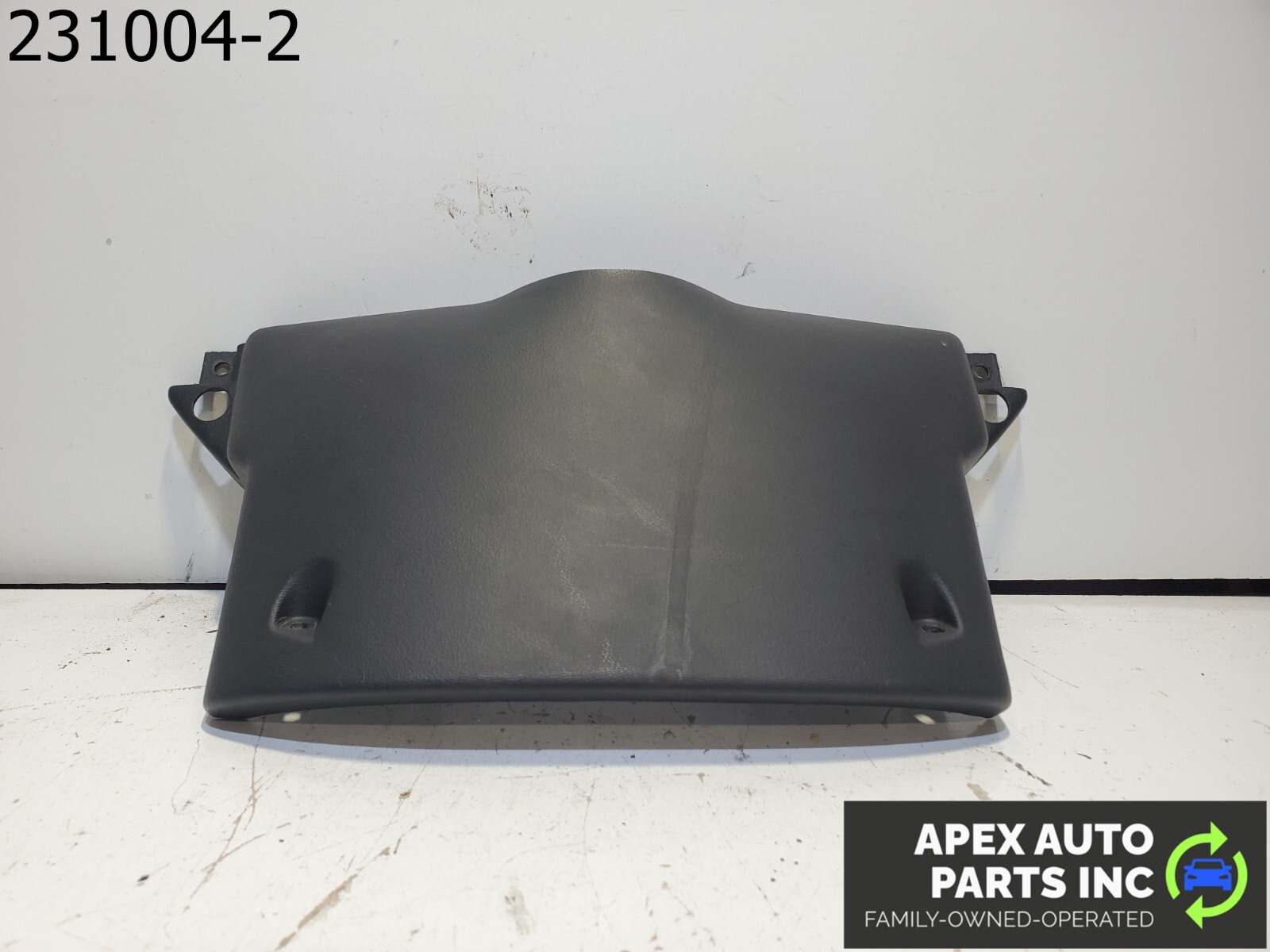 OEM 1984 Pontiac Fiero UNDER COLUMN DASH TRIM DARK GRAY 10021287 - Image 6