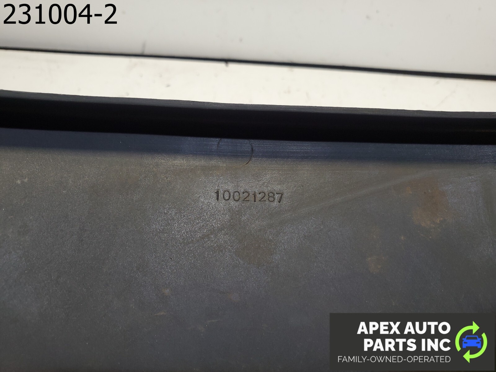 OEM 1984 Pontiac Fiero UNDER COLUMN DASH TRIM DARK GRAY 10021287 - Image 8