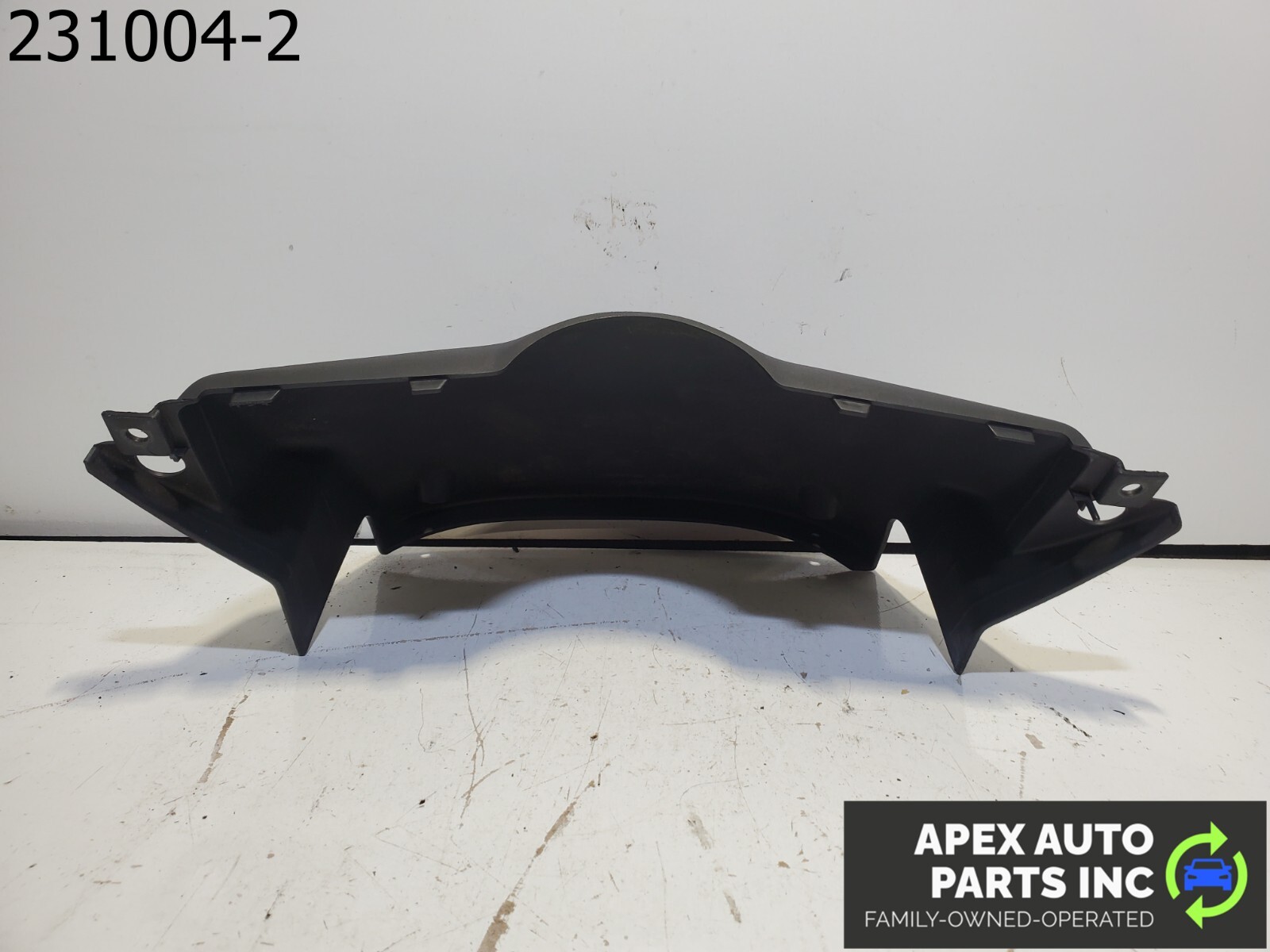 OEM 1984 Pontiac Fiero UNDER COLUMN DASH TRIM DARK GRAY 10021287 - Image 9