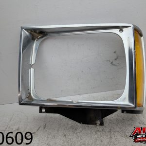 OEM 1985 Chevrolet Blazer 2.8L RH Headlight Trim Bezel with Marker Light