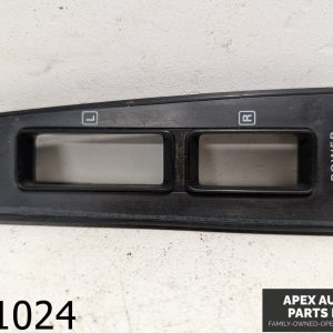 OEM 1988 Nissan 300ZX 3.0L Driver Side Power Window Switch Cover Trim Piece LH