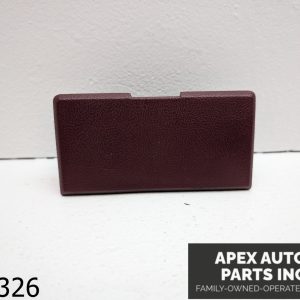 OEM 1989 GMC Sierra 2500 5.7L REAR ASH TRAY RED