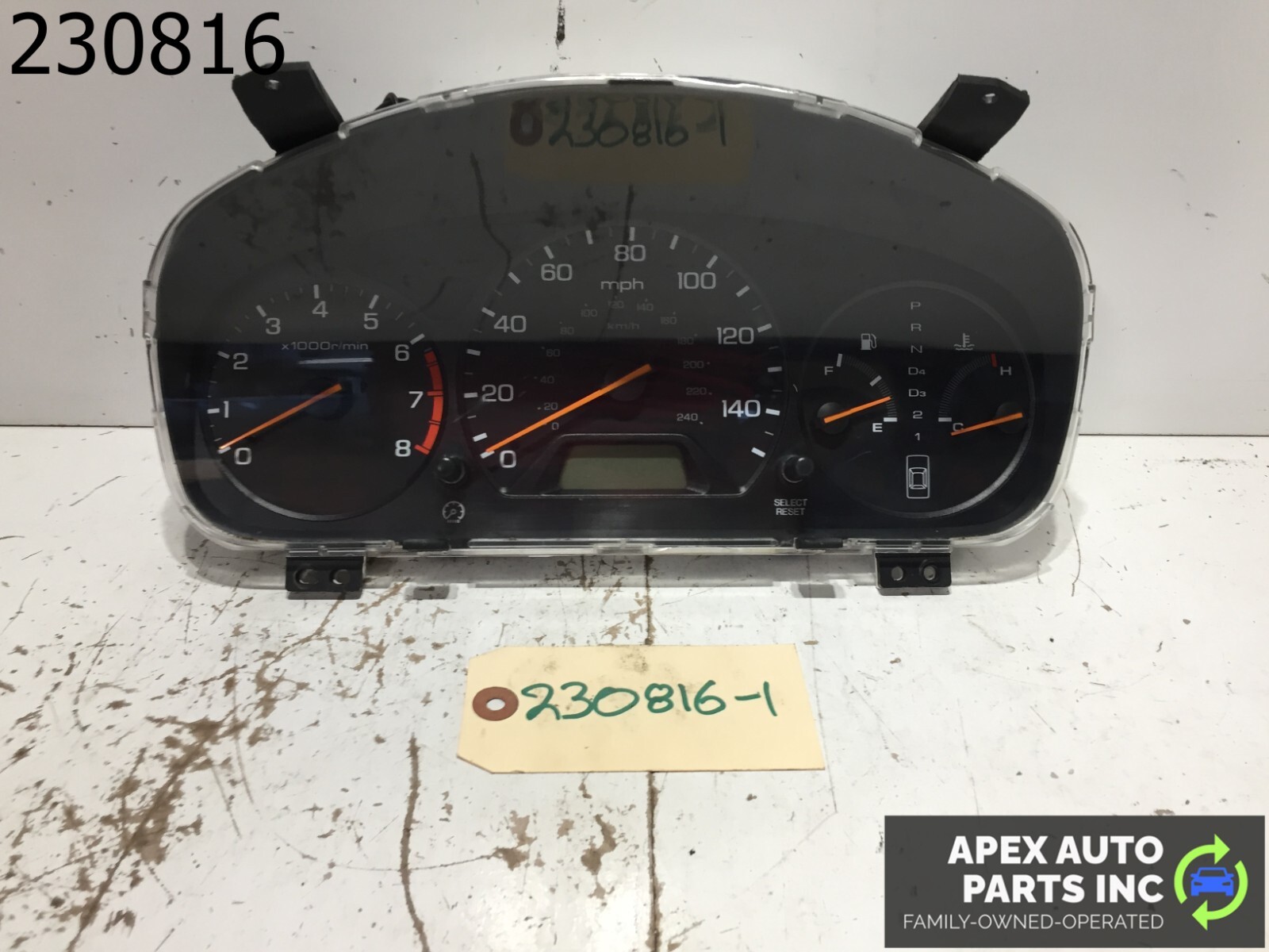 OEM 1998-2000 Honda Accord Speedometer Head Gauge Cluster