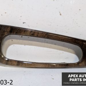 OEM 2000-2004 Jaguar S-Type 4.2L Front Left Driver Window Wood Switch Bezel Trim