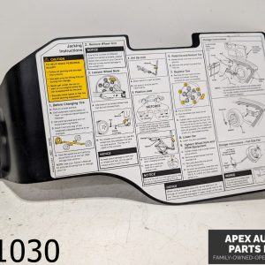 OEM 2000 Pontiac Firebird 3.8L JACK COVER