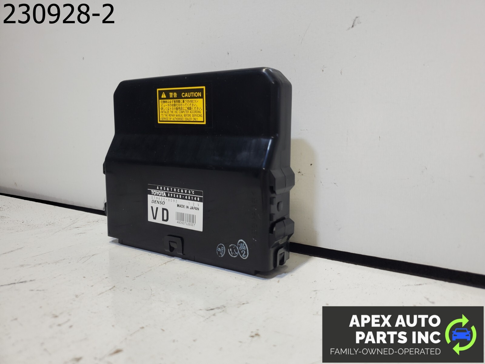 OEM 2001 Lexus RX300 89540-48141 Antilock Brake System ABS Control Module - Image 4