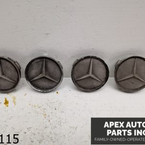 OEM 2001 Mercedes E320 3.2L Center Cap Hub Cap Set 4 Pc UNPAINTED