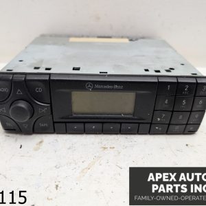 OEM 2001 Mercedes E320 3.2L RADIO STEREO AM FM CASSETTE RECEIVER