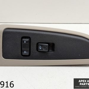 OEM 2002-2006 Cadillac Escalade 6.0L Right Front Door Window Switch Grey Bezel
