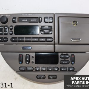 OEM 2002 Jaguar S-Type 4.0L Navigation Radio AC Heater System